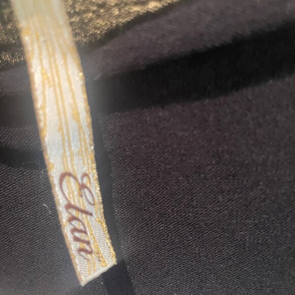 Elan Black Open-Front Cardigan - Picture 9 of 10